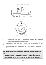 Предварительный просмотр 118 страницы hajdu ZV120ErP Installation And Owner'S Manual