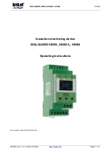 hakel ISOLGUARD HIG93 Operating Instructions Manual preview