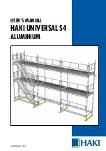 Haki UNIVERSAL ALUMINIUM S4 User Manual preview