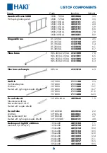 Preview for 6 page of Haki UNIVERSAL ALUMINIUM S4 User Manual