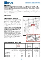 Preview for 21 page of Haki UNIVERSAL ALUMINIUM S4 User Manual