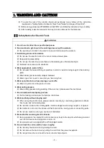 Предварительный просмотр 4 страницы HAKKEN SPJ-122Hi Instruction Manual