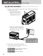 Preview for 14 page of Hakko Electric Machine Works Co., Ltd. HAP2031 Handling Manual