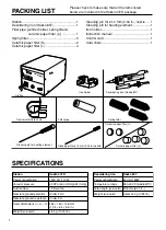 Предварительный просмотр 2 страницы Hakko Electronics 472D Instruction Manual