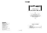 Preview for 8 page of Hakko Electronics 487 Instruction Manual