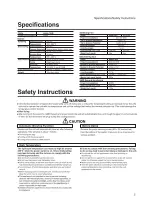 Preview for 3 page of Hakko Electronics 702B Instruction Manual