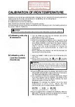 Preview for 17 page of Hakko Electronics 703B Instruction Manual