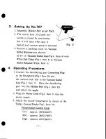 Preview for 9 page of Hakko Electronics 707 Instruction Manual