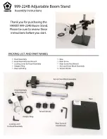 Preview for 1 page of Hakko Electronics 999-224B Assembly Instructions