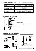 Preview for 3 page of Hakko Electronics DG2N Instruction Manual