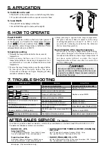 Preview for 4 page of Hakko Electronics DG2N Instruction Manual