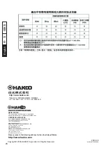Preview for 24 page of Hakko Electronics FE-500 Instruction Manual