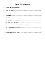 Preview for 2 page of Hakko Electronics FG-101B Instruction Manual