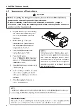Preview for 8 page of Hakko Electronics FG-101B Instruction Manual