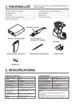 Preview for 2 page of Hakko Electronics FM-2020 Instruction Manual