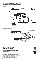 Preview for 20 page of Hakko Electronics FM-2020 Instruction Manual