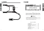 Предварительный просмотр 25 страницы Hakko Electronics FM-2022 Instruction Manual