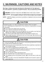 Preview for 27 page of Hakko Electronics FM-2023 Instruction Manual