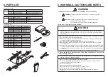 Preview for 3 page of Hakko Electronics FM-2024 Instruction Manual