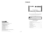 Hakko Electronics FM-204 Instruction Manual предпросмотр