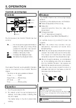 Preview for 8 page of Hakko Electronics FM-204 Instruction Manual