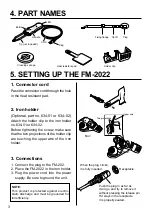 Preview for 4 page of Hakko Electronics FM2022-02 Instruction Manual