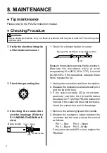 Preview for 8 page of Hakko Electronics FM2022-02 Instruction Manual