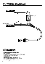 Preview for 12 page of Hakko Electronics FM2022-02 Instruction Manual