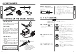 Preview for 4 page of Hakko Electronics FM2022-05 Instruction Manual