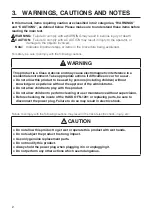Preview for 4 page of Hakko Electronics FN-1201 Instruction Manual
