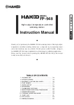 Preview for 45 page of Hakko Electronics FP-948 Instruction Manual
