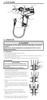 Preview for 3 page of Hakko Electronics FR-301 Instruction Manual