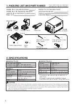 Preview for 2 page of Hakko Electronics FR-4102 Instruction Manual
