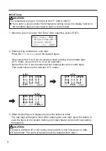 Preview for 8 page of Hakko Electronics FR-4102 Instruction Manual