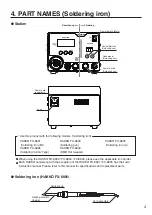 Preview for 5 page of Hakko Electronics FR-701 Instruction Manual