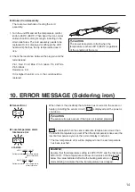 Preview for 15 page of Hakko Electronics FR-701 Instruction Manual