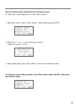 Preview for 27 page of Hakko Electronics FR-701 Instruction Manual