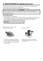 Preview for 13 page of Hakko Electronics FR-702 Instruction Manual