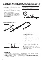 Preview for 14 page of Hakko Electronics FR-702 Instruction Manual