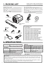 Preview for 2 page of Hakko Electronics FR-811 Instruction Manual