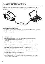 Preview for 20 page of Hakko Electronics FR-811 Instruction Manual
