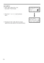 Preview for 16 page of Hakko Electronics FR400-53 Instruction Manual