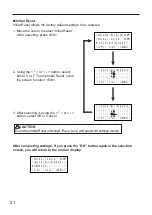 Preview for 22 page of Hakko Electronics FR400-53 Instruction Manual