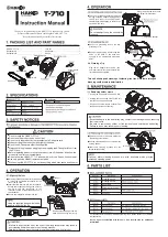 Preview for 1 page of Hakko Electronics FT-710 Instruction Manual