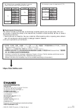 Preview for 2 page of Hakko Electronics FT-710 Instruction Manual