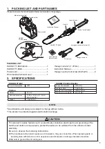 Preview for 3 page of Hakko Electronics FT-802 Instruction Manual