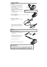 Preview for 3 page of Hakko Electronics FX-100-05 Instruction Manual