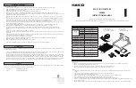 Preview for 1 page of Hakko Electronics HJ4000 Instruction Manual