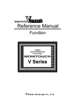 Preview for 1 page of Hakko Electronics Monitouch V Series Reference Manual
