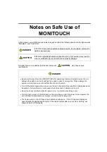 Preview for 8 page of Hakko Electronics Monitouch V Series Reference Manual